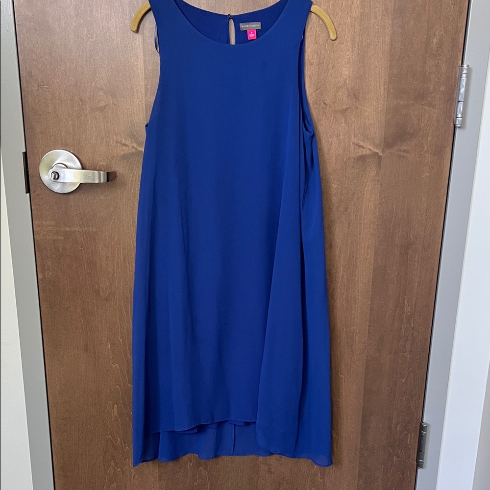 💙✨ Vince Camuto Royal Blue High-Low Sheath Dress ✨💙